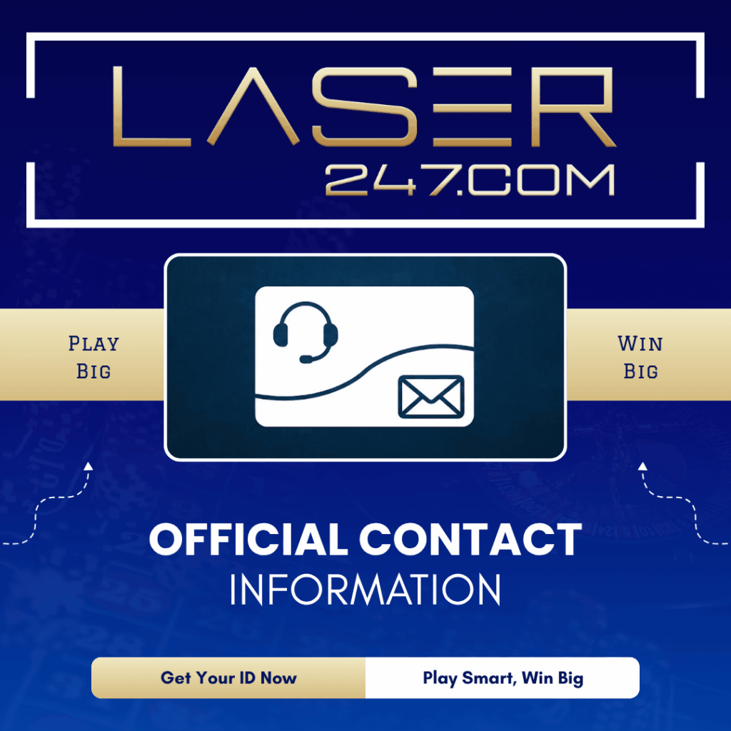 Laser247 official contact information - contact support