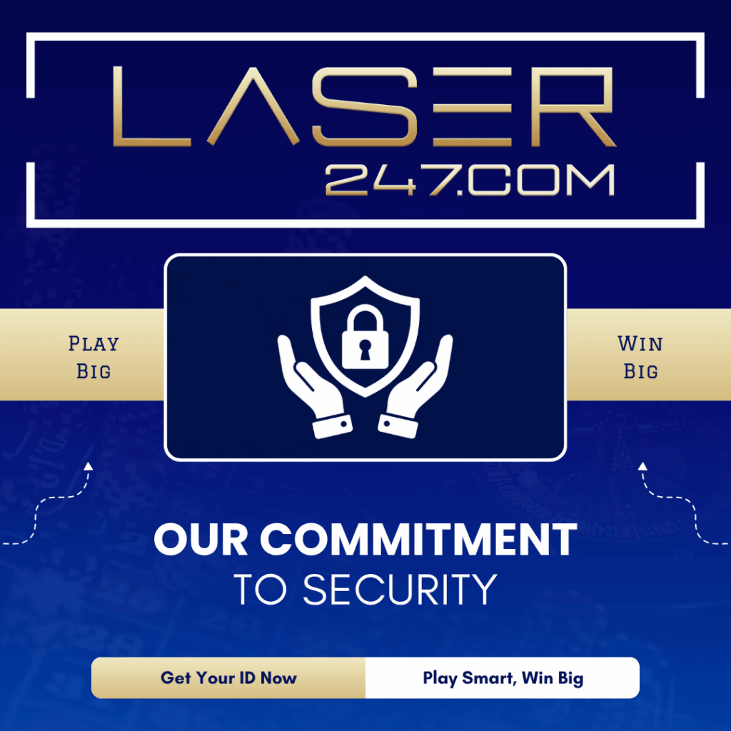 Our commitment to security at Laser247 - safe and secure online betting platform
