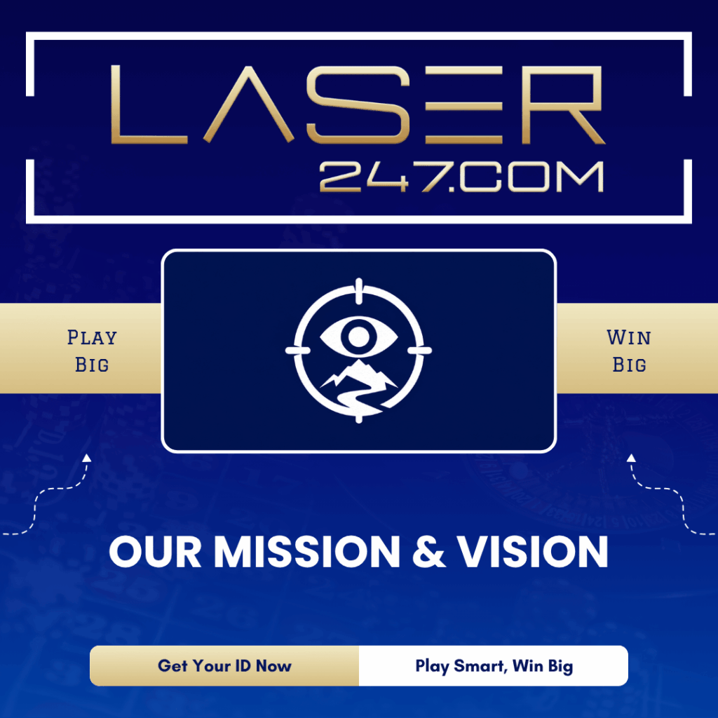 Our mission and vision at Laser247 - trusted online betting platform