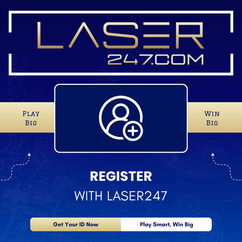 Register with Laser247 - Create new account and get Laser 247 ID on Laser247 platform