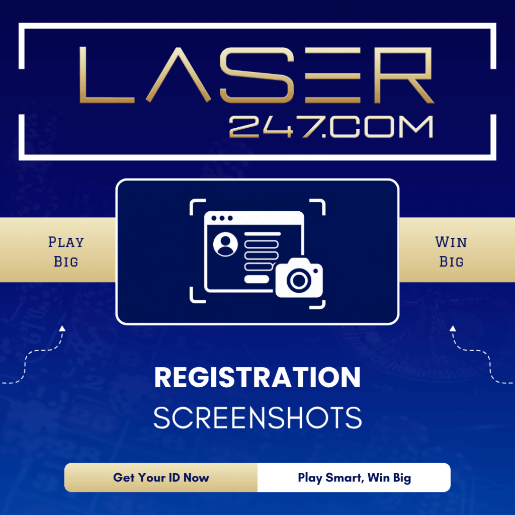 Registration screenshots graphic with user profile form and camera icon for gaming account verification