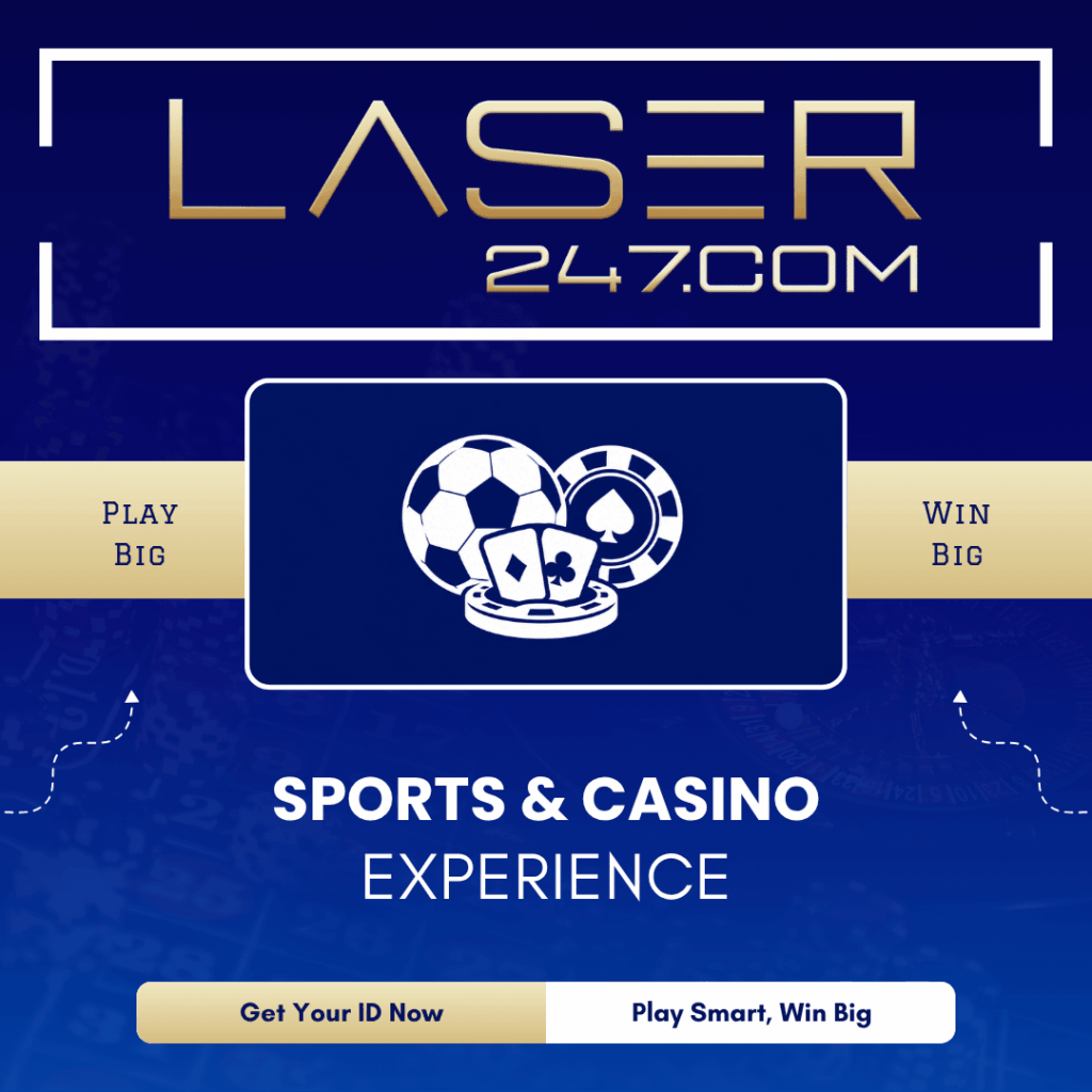 Sports and casino experience at Laser247.com - Laser247 sports betting