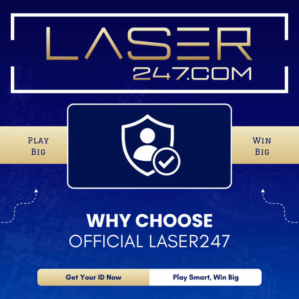 Why choose official Laser247 - trusted verified secure betting platform